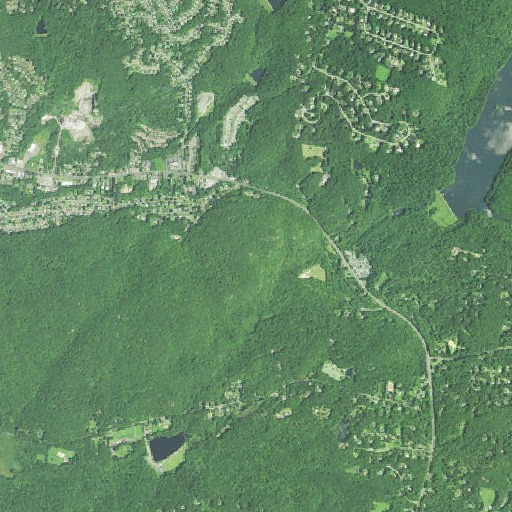 Aerial imagery of Beacon Cap, CT