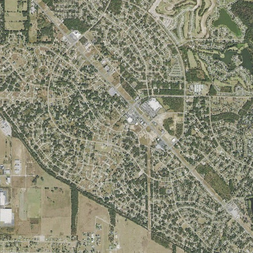 Aerial imagery of Marion Charter School, FL