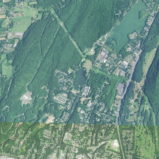 Aerial imagery of Beaver Pond, CT