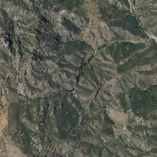 Aerial imagery of Monolith, CA