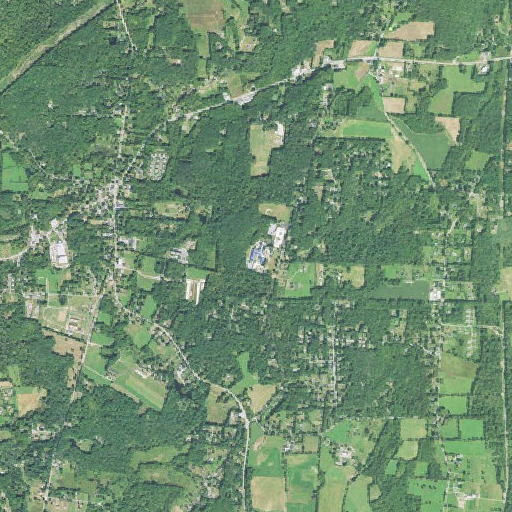 Aerial imagery of Brooklyn Elementary School, CT