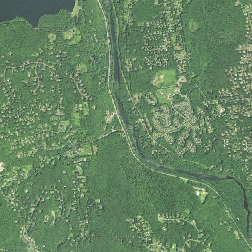 Aerial imagery of Bunnell Brook, CT