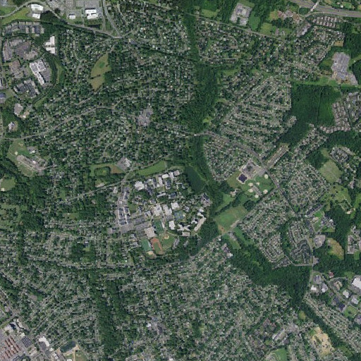 Aerial imagery of Centennial Hall, NJ