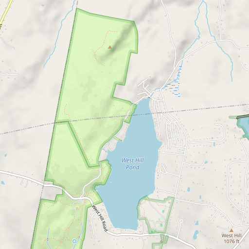 OpenStreetMap map of Camp Workcoeman, CT