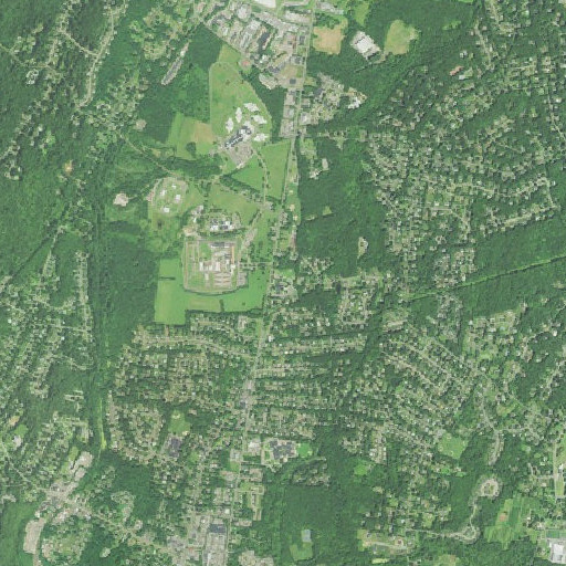 Aerial imagery of Chapman School, CT