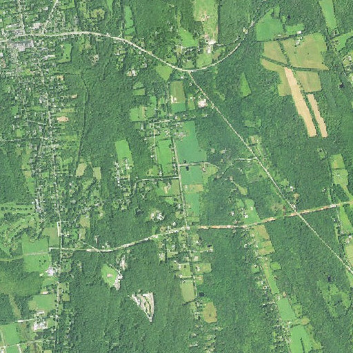 Aerial imagery of Chestnut Hill, CT