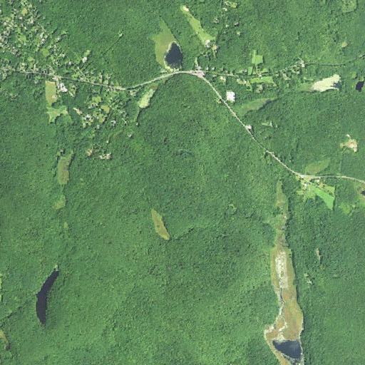 Aerial imagery of Chestnut Hill, CT