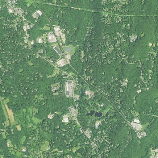 Aerial imagery of Cold Spring Brook, CT