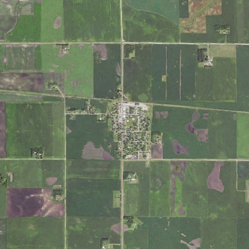 Aerial imagery of Belview Fire Department, MN