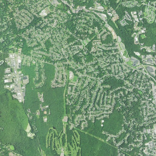 Aerial imagery of Garrington School, CT