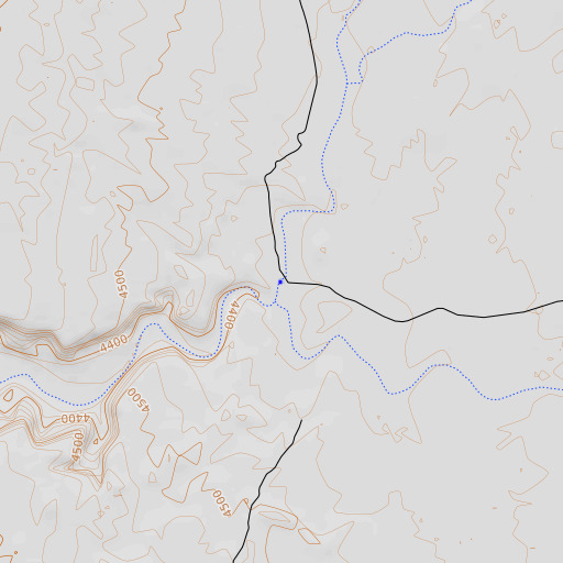 OpenTopoMap map of Espejo Spring, AZ