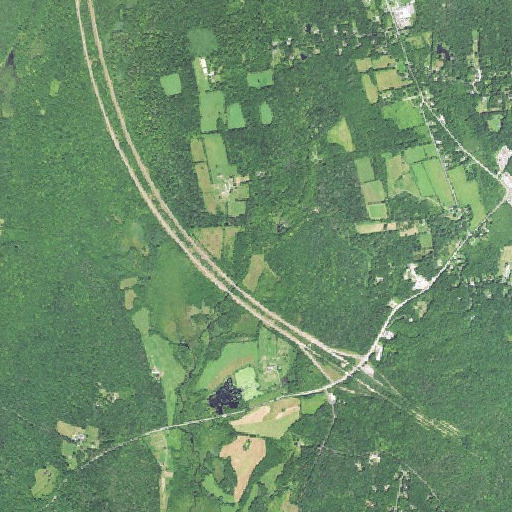 Aerial imagery of Harris Brook, CT