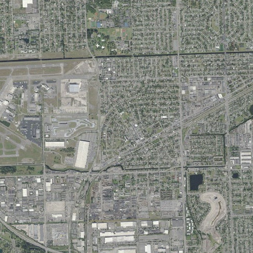 Aerial imagery of Opa-Locka Station, FL