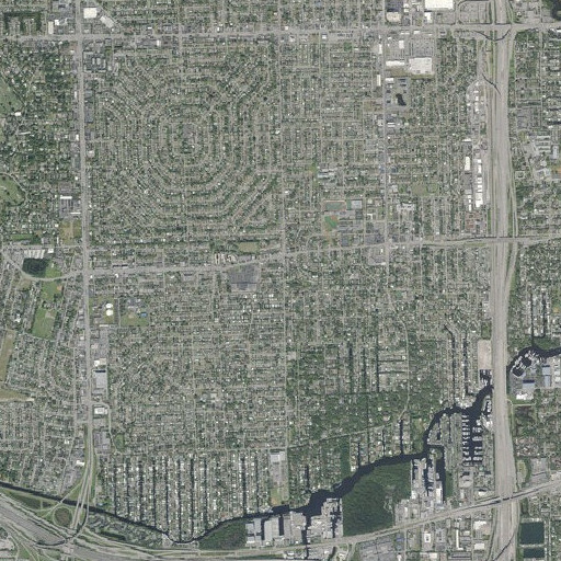 Aerial imagery of Early Beginning Elementary School, FL