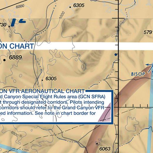 FAA VFR chart of Howard Spring, AZ