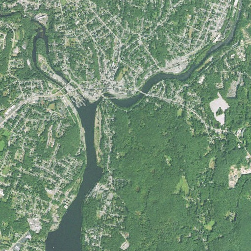 Aerial imagery of Laurel Hill, CT