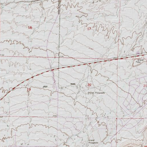 USGS 24K topo map of Neil C Twitchell Elementary School, NV