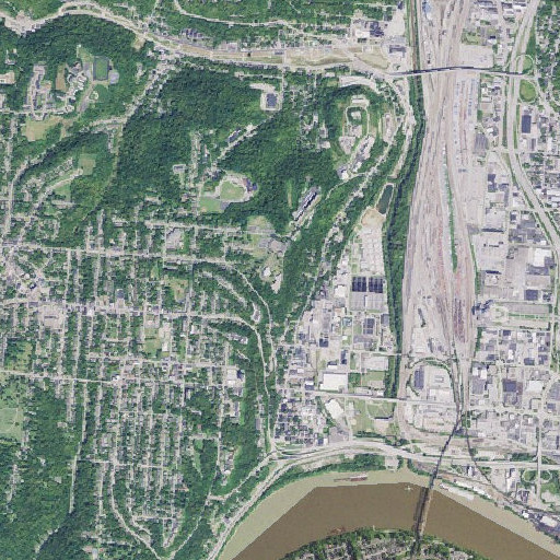 Aerial imagery of Restoration Hall, OH