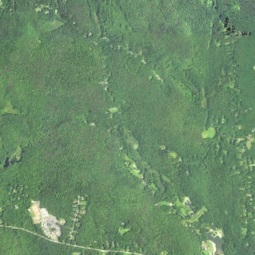 Aerial imagery of Mitchells Brook, CT