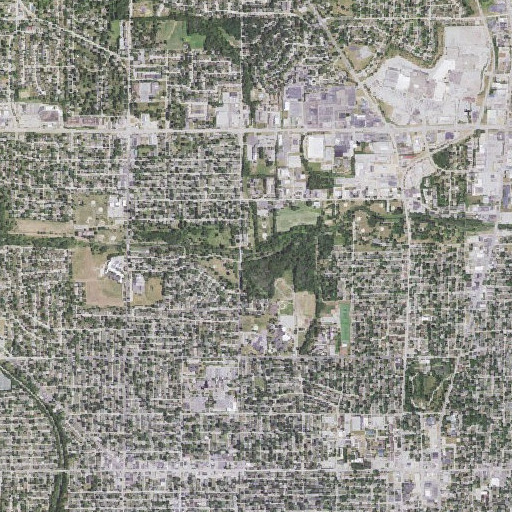 Aerial imagery of Robin Creek, IA