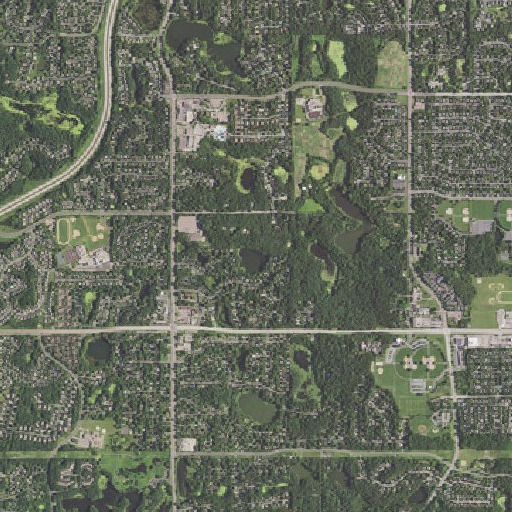 Aerial imagery of Berry Patch Park, MN