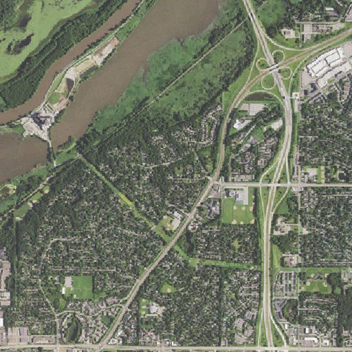 Aerial imagery of Cedarbridge Park, MN