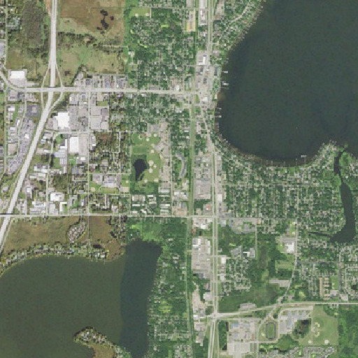 Aerial imagery of Tower Park, MN