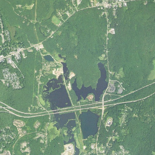 Aerial imagery of Pohegnut Ledge, CT