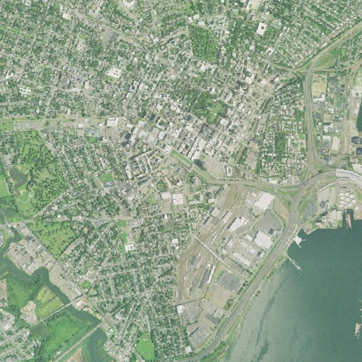 Aerial imagery of Prince School, CT