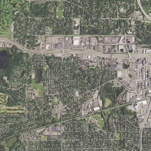 Aerial imagery of Jersey Park, MN