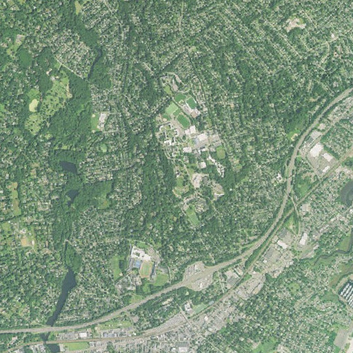 Aerial imagery of Round Hill, CT