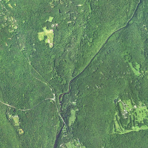 Aerial imagery of Safstrom Brook, CT