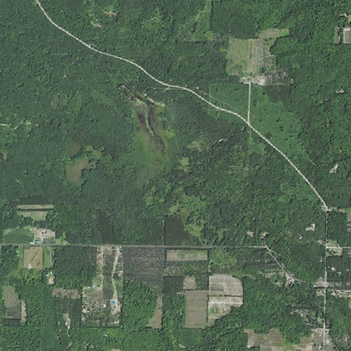 Aerial imagery of Ham Creek Spring, MI