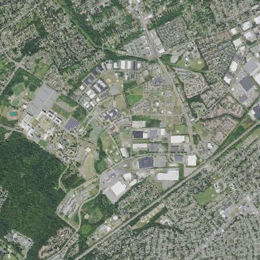 Aerial imagery of Visual Arts Building, NJ