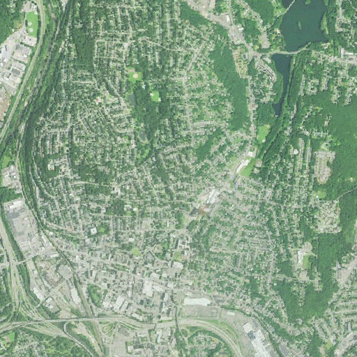 Aerial imagery of Saint Thomas School, CT