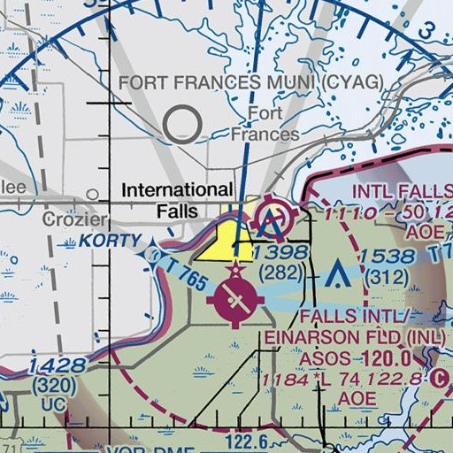 FAA VFR chart of Smokey Bear Park, MN