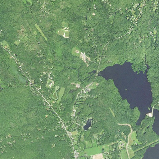 Aerial imagery of Schoolhouse Brook, CT