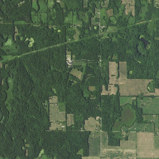 Aerial imagery of Bald Hill, MI