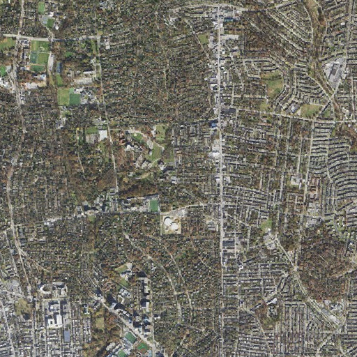 Aerial imagery of Justin Ocher House, MD