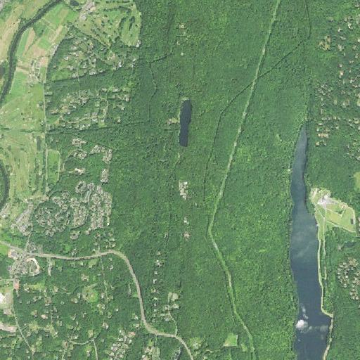 Aerial imagery of Talcott Mountain, CT