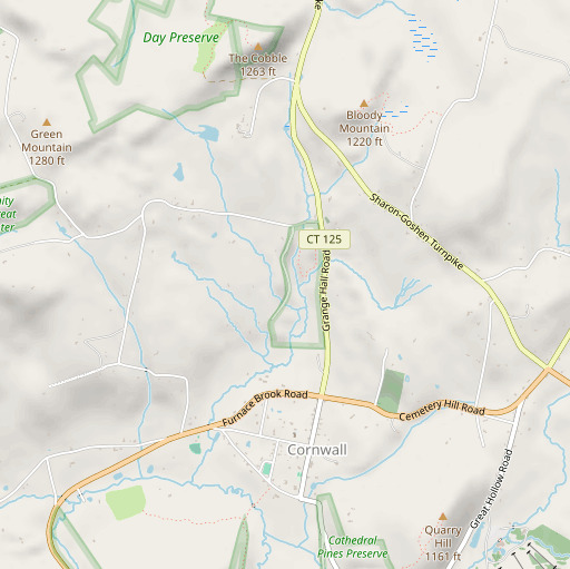 OpenStreetMap map of The Ballyhack, CT