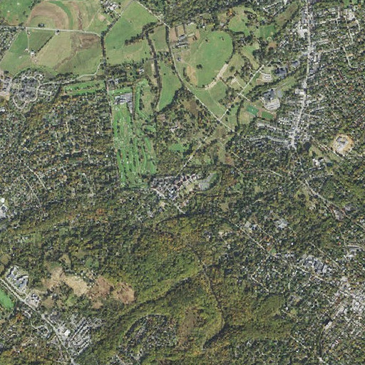 Aerial imagery of Fournier Hall, PA