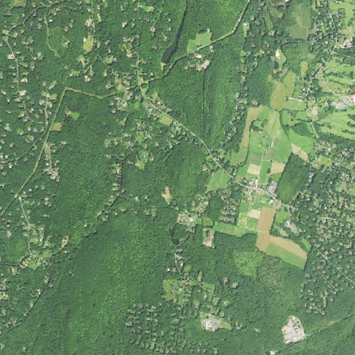 Aerial imagery of The Sugarloaf, CT
