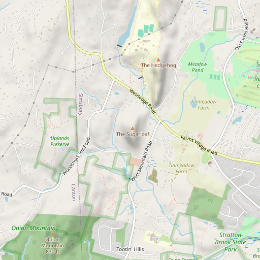 OpenStreetMap map of The Sugarloaf, CT