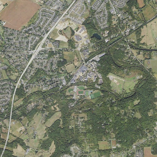 Aerial imagery of Boyer Hall, PA