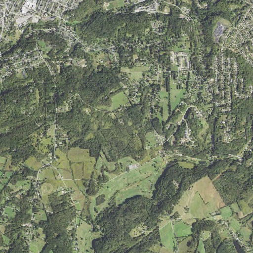 Aerial imagery of Fanny K Millstein Library, PA