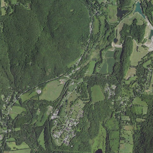 Aerial imagery of Webatuck Creek, NY