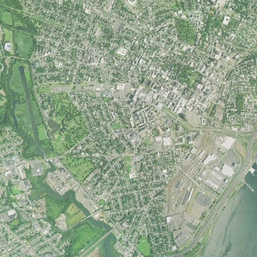 Aerial imagery of Welch School, CT