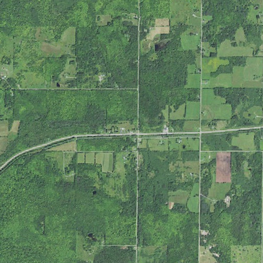 Aerial imagery of Watton Post Office, MI