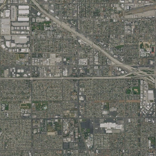 Aerial imagery of Exit 23B, CA